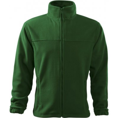 Malfini fleecová mikina Jacket Lahvově zelená – Zboží Mobilmania