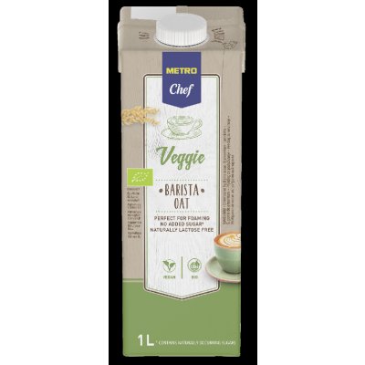 Metro Chef BIO Nápoj Barista ovesný 1 l – Hledejceny.cz