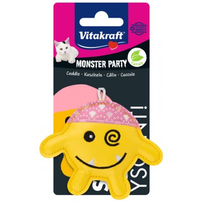 Vitakraft Hračka Monster žlutý s catnipem 9cm – Zboží Mobilmania
