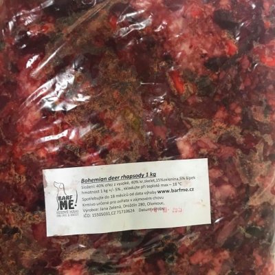 Barf Me! Bohemian deer rhapsody 1 kg – Sleviste.cz