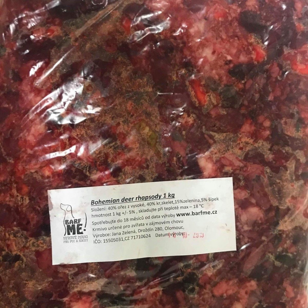 Barf Me! Bohemian deer rhapsody 1 kg