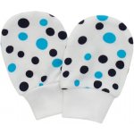 Esito Rukavice bavlna potisk puntík puntík růžová ESRUKBAVPPU puntík tyrkysová – Zboží Dáma