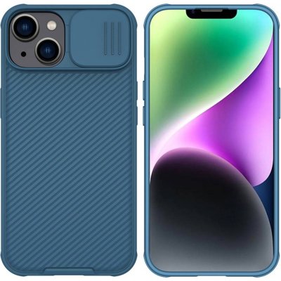 Pouzdro Nillkin CamShield Apple iPhone 13/14 modré – Zboží Mobilmania