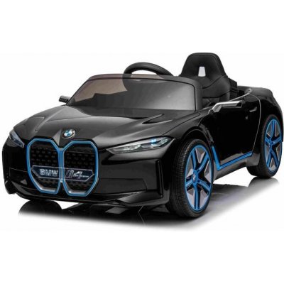 BMW i4 elektrické autíčko s licencí 2x45W + měkké křeslo Eva kola černá – Zboží Mobilmania
