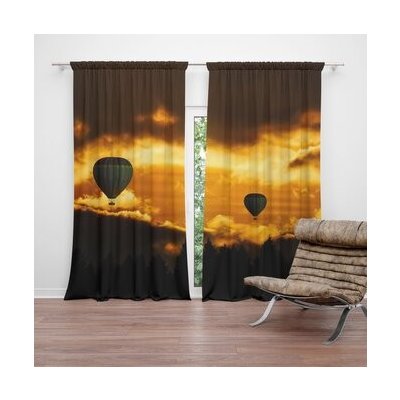 Sablio Závěs Horkovzdušné balony: 2ks 140x250cm – Hledejceny.cz