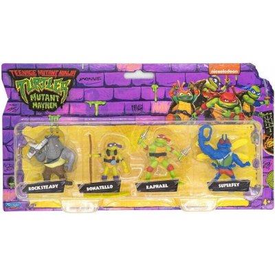 Playmates Toys Želvy Ninja Donatello Raphael Rocksteady Superfly – Zbozi.Blesk.cz