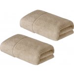 Livarno Home Froté ručník, 50 x 100 cm, 2 kusy (béžová) – Sleviste.cz