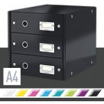 Leitz box Click & Store 3 zásuvky černý – Hledejceny.cz