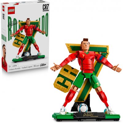 LEGO® Editions 43016 Cristiano Ronaldo – Fotbalová legenda – Zboží Mobilmania