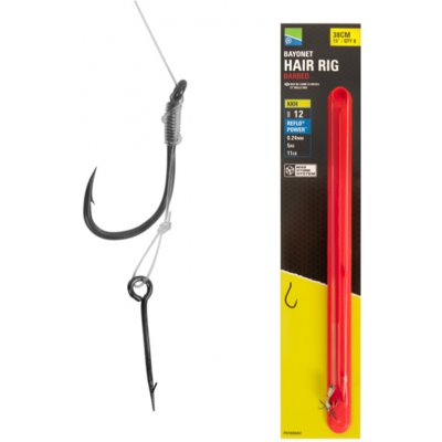 Preston KKH Bayonet Hair Rigs návazec 10 cm Velikost 12 8 ks – Zboží Dáma