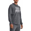 Pánská mikina Under Armour Rival Terry Graphic Pitch Gray Full Heather/White