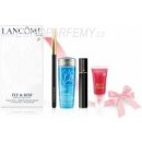 Lancôme Fly & Kiss Make-up 1,14 g Crayon Khol Noir + 2 ml Hypnose Mascara 01 + 30 ml Bi-Facil + 7 ml Juicy Tubes 17 dárková sada