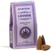 Vonný jehlánek Ayurvedic Lavender backflow indické vonné františky tekoucí dým 10 ks