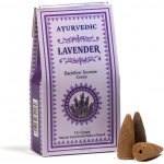 Ayurvedic Lavender backflow indické vonné františky tekoucí dým 10 ks – Zbozi.Blesk.cz