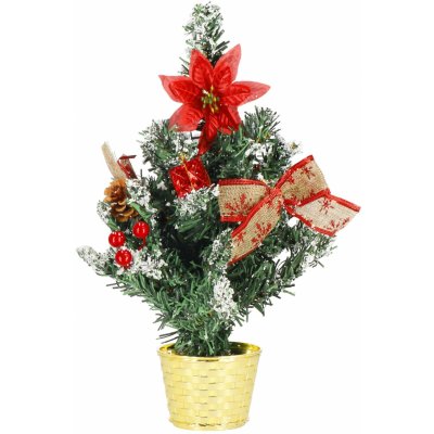 SPRINGOS Vánoční stromeček s ozdobami 40 cm – Zbozi.Blesk.cz