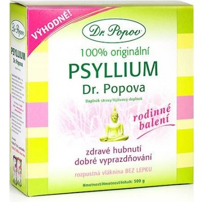 Dr. Popov Psyllium Vláknina 500 g