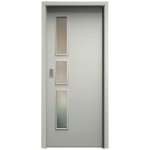 Sapeli Elegant Komfort M33 posuvné šedá 60 x 210 cm Satináto bílé – Hledejceny.cz