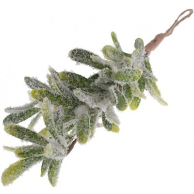 Přízdoba Větvička 34cm Jmelí, zasněžené, k zavěšení – Sleviste.cz