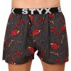 Boxerky, trenky, slipy, tanga Styx art pánské trenky sportovní guma drápy B1552