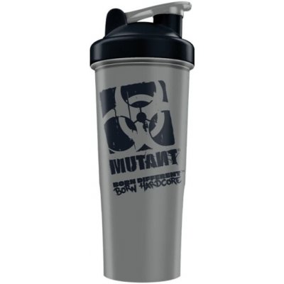 Mutant Shaker TRAIN LIKE HELL Black/Silver 1000 ml – Zboží Dáma