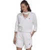 Dámská mikina adidas mikina Summer Hoodie bílá