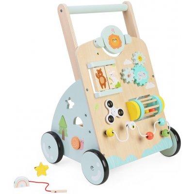 Derrson dřevěné chodítko s upravitelným úchopem Pastel Ride – Sleviste.cz