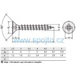 Vrut 6 x 40 celý závit – Hledejceny.cz