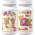 Clinical ABCD Multi Gummies 60 pektinových bonbónů + D3 Gummies 60 pektinových bonbónů – Zboží Mobilmania