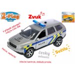 Mikro trading Auto policie 11 cm kov zpětný chod na baterie česky mluvící – Hledejceny.cz