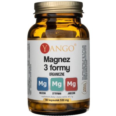Yango Magnesium 3 formy 90 kapslí – Hledejceny.cz