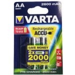 Varta AA 2600mAh 2ks 05716 101 402 – Zboží Živě