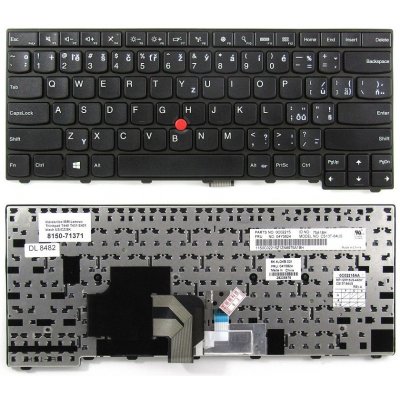 česká klávesnice IBM Lenovo Thinkpad T431 T440 T450 T460 E431 černá US/CZ/SK