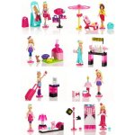 Mega Bloks Micro Barbie figurky, set 12 ks 80207 – Zboží Mobilmania