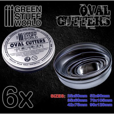 Green Stuff World GSW Oval Cutters