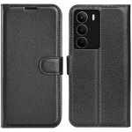 Litchi knížkové pouzdro na Realme C71 - černé – Zbozi.Blesk.cz