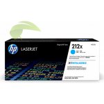 HP 212X originální tonerová kazeta azurová W2121X – Zboží Živě