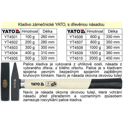 YATO YT-4504 – Zboží Mobilmania