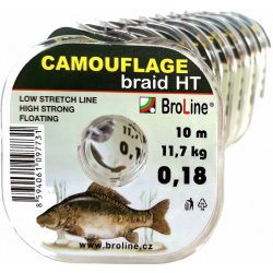 Broline šňůra Camouflage 10m 0,14mm