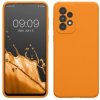 Pouzdro a kryt na mobilní telefon Samsung Pouzdro kwmobile Samsung Galaxy A33 5G oranžová