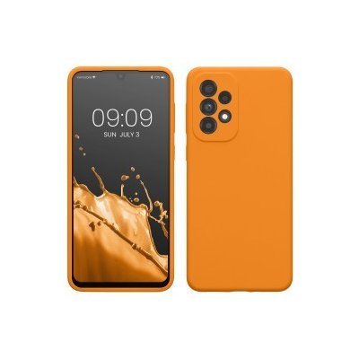 Pouzdro kwmobile Samsung Galaxy A33 5G oranžová