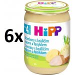 HiPP Bramborys králičím masem a fenyklem 6 x 190 g – Zboží Dáma