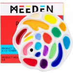 Porcelánová paleta ve tvaru růže 15x15cm – Zboží Mobilmania