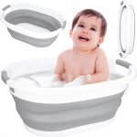 HomePRO Silikonový skládací koš na prádlo silikonová vanička 25L – Sleviste.cz