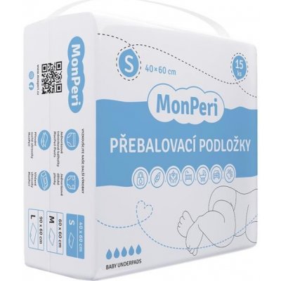 Podložka absorpční MonPeri 40 x 60 cm 15ks – Zboží Dáma