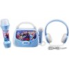 Disney Set Frozen II sluchátka svítilna karaoke box