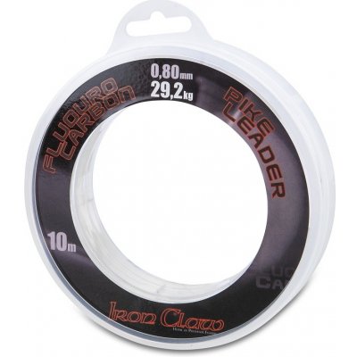 Iron Claw Fluorocarbon Pike Leader 10 m 0,8 mm – Hledejceny.cz