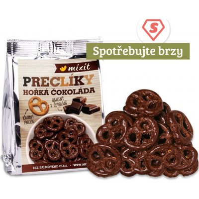 Mixit Preclíky do kapsy Hořká čokoláda 70 g – Zboží Dáma