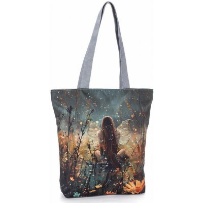 decoDoma dámská potištěná taška Víla – Zboží Dáma