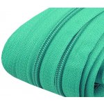 Zip spirálový 3 mm - metráž - různé barvy Zip spirálový 3 mm: 254 Světle smaragdová – Hledejceny.cz
