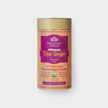 Organic India Tulsi Ginger BIO plech 100 g